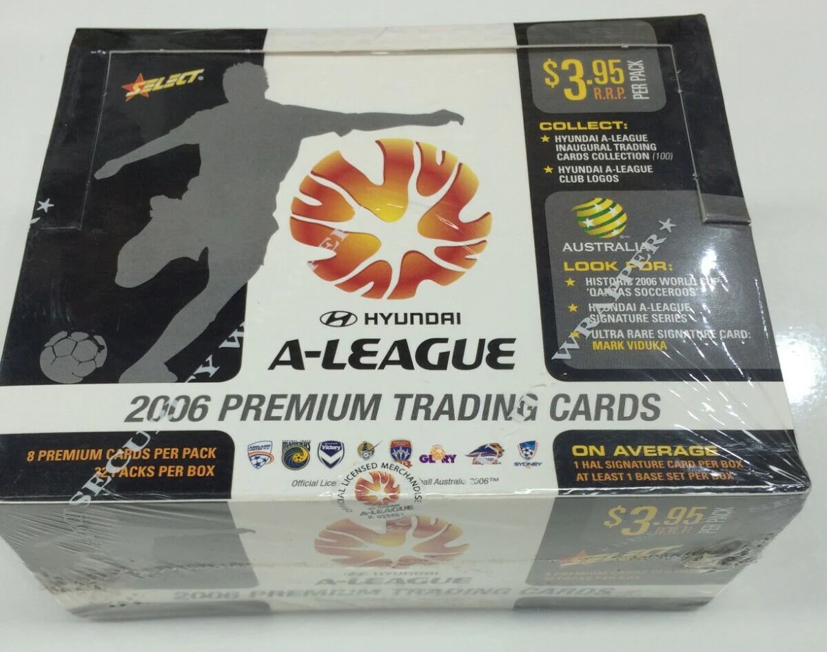 2006 A-League Soccer Cards Sealed Box (32 Packs) - Image 2