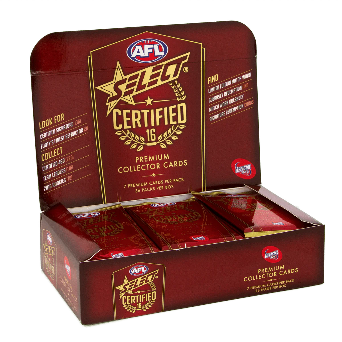 2016 AFL Certified Sealed Box