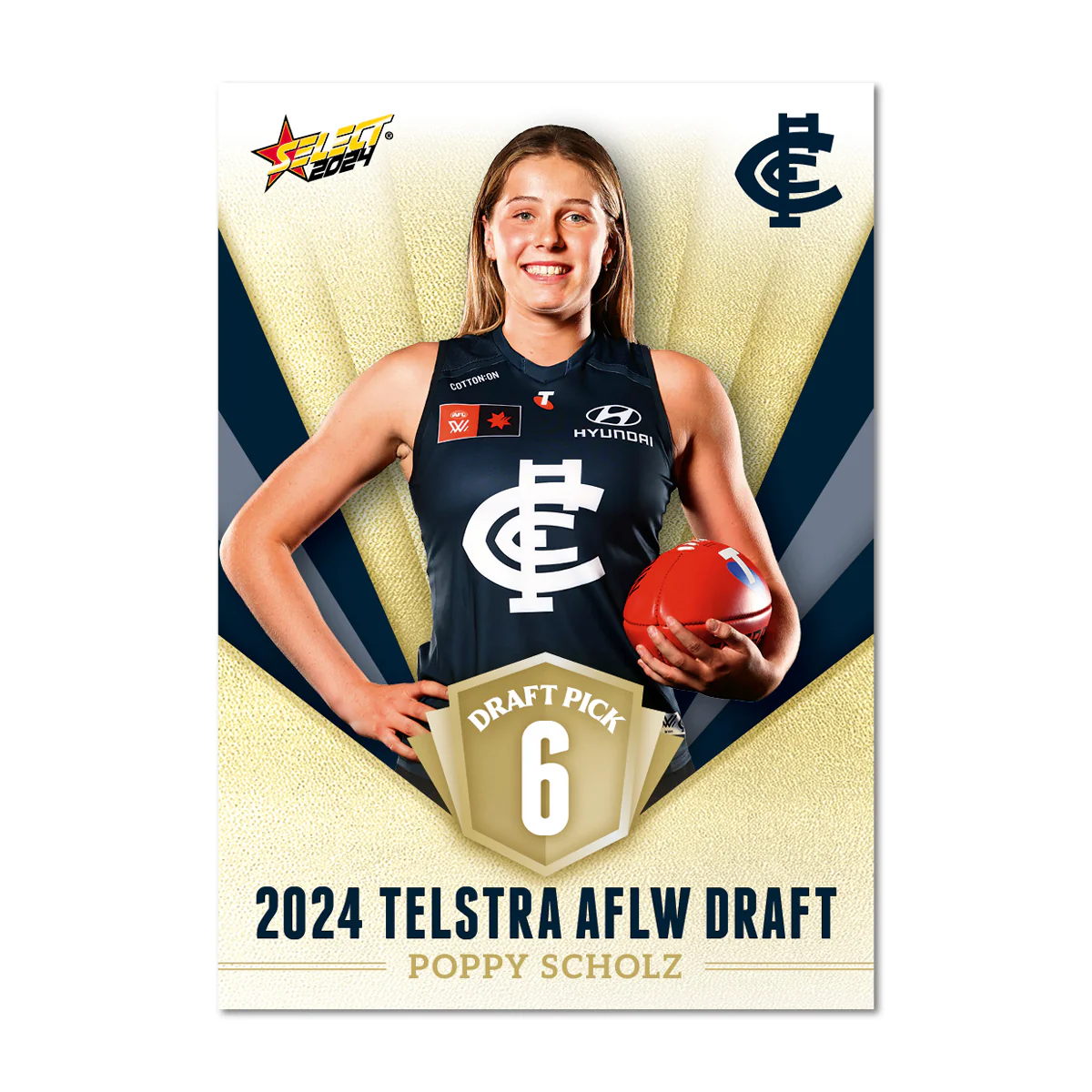2024 Telstra AFLW Draft Pick Cards - Image 7