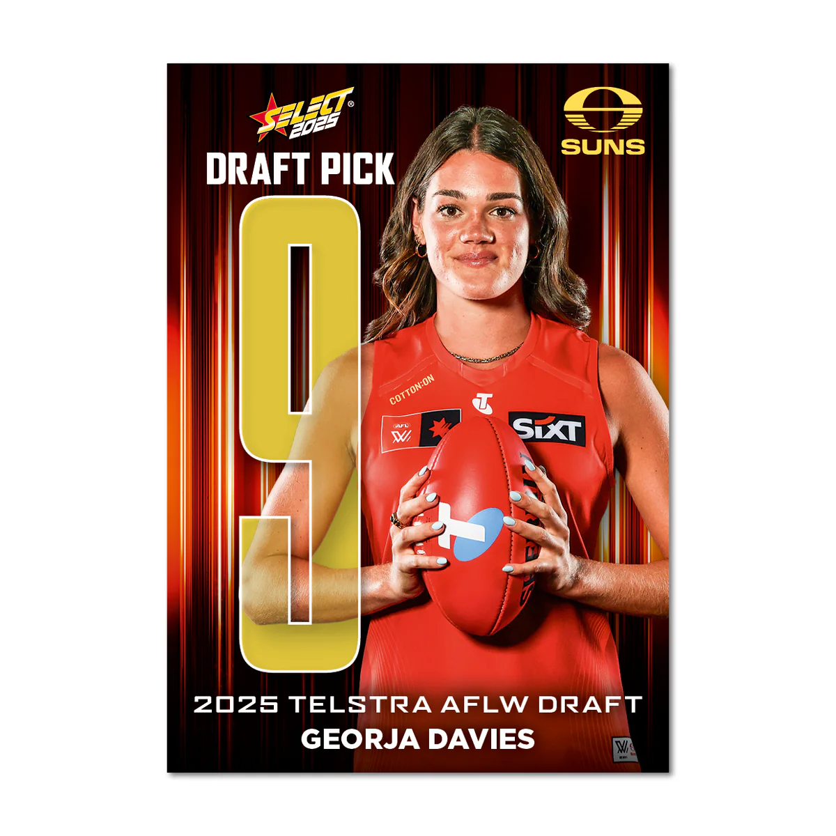 2025 AFLW Draft Pick Cards - Image 10