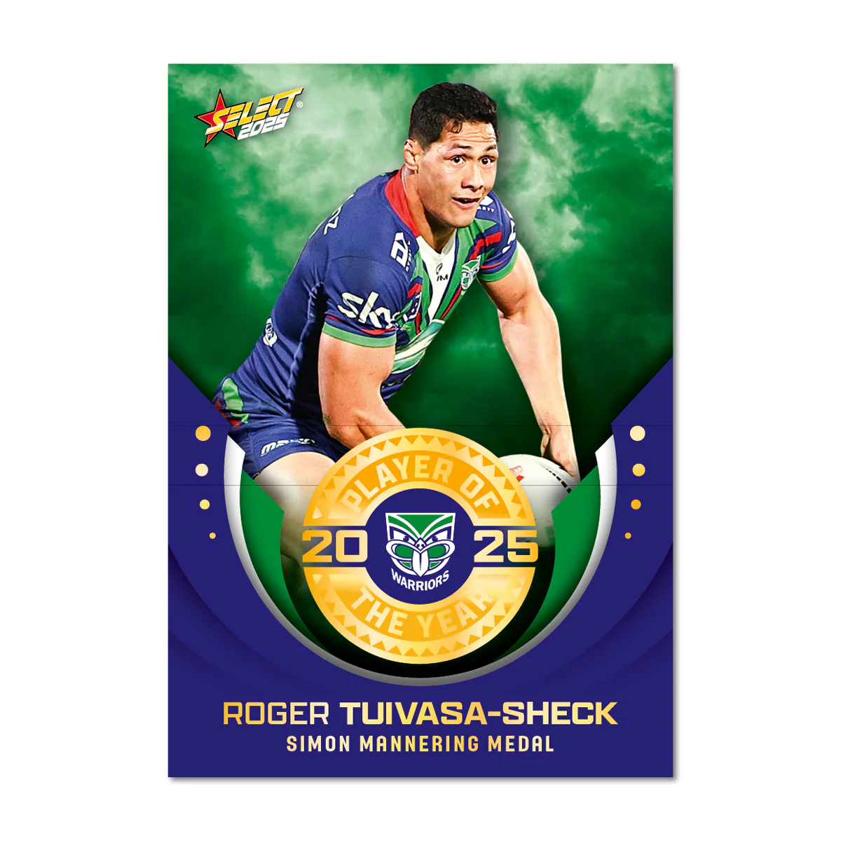 2025 NRL Club Player of the Year Limited Edition Cards - Image 9