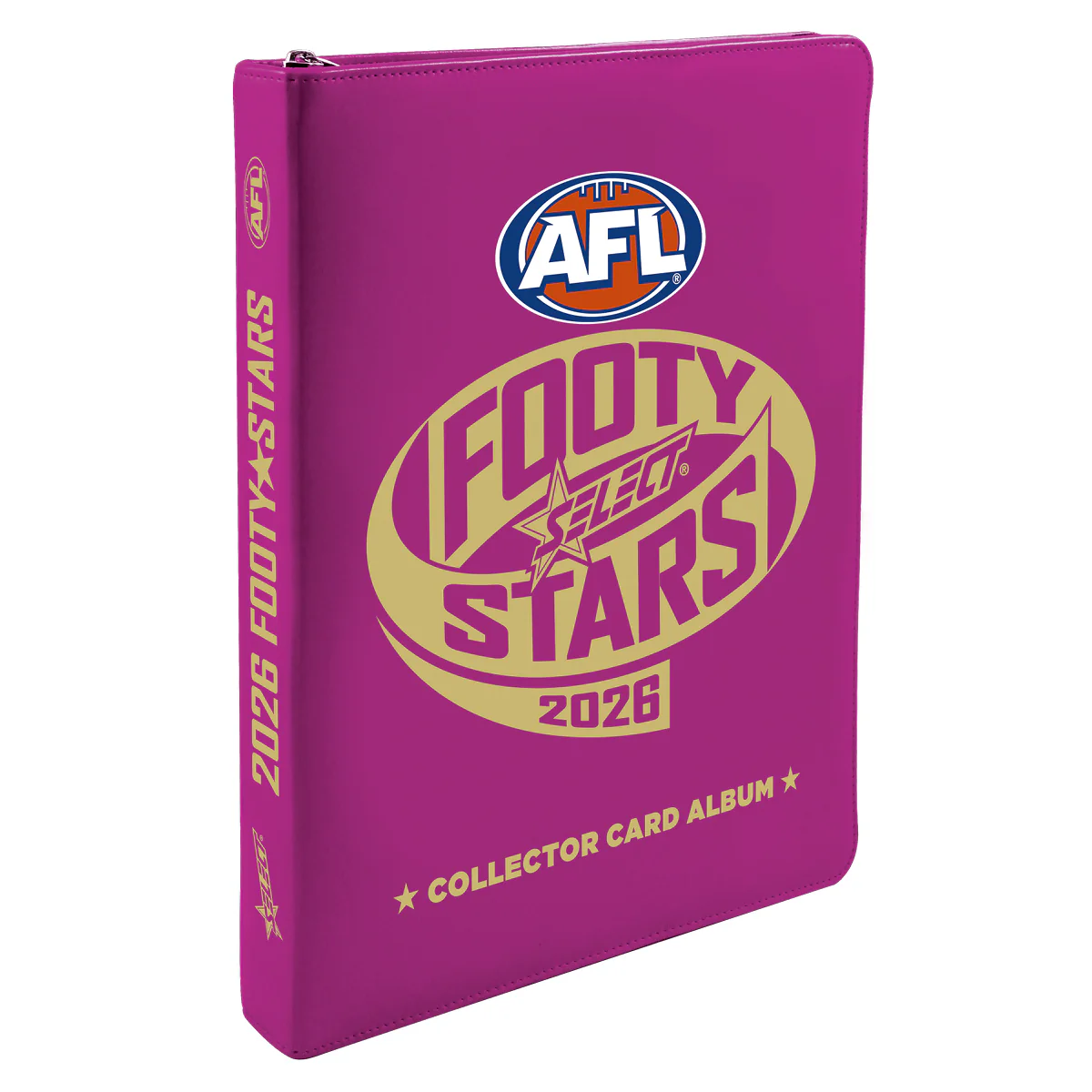 2026 AFL Footy Stars Vinyl Album + 2 Packs Cards - Image 3