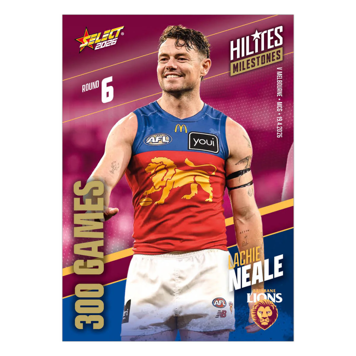 2026 AFL Hilites & Rising Star Cards - Image 16