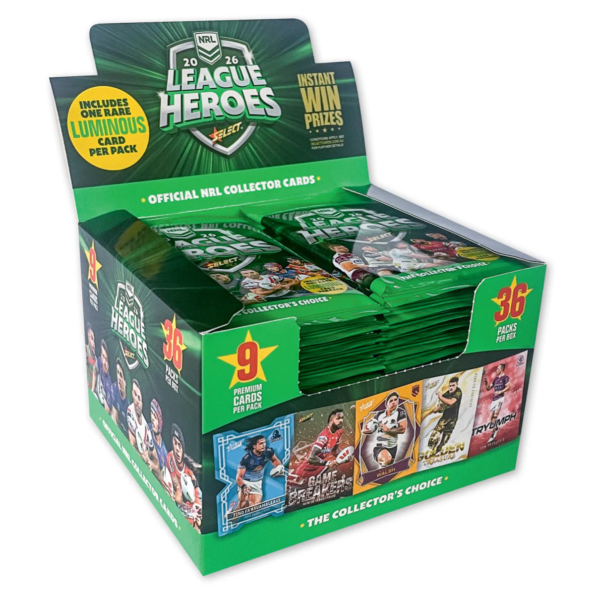 2026 NRL League Heroes Box & Album Bundle - Image 3