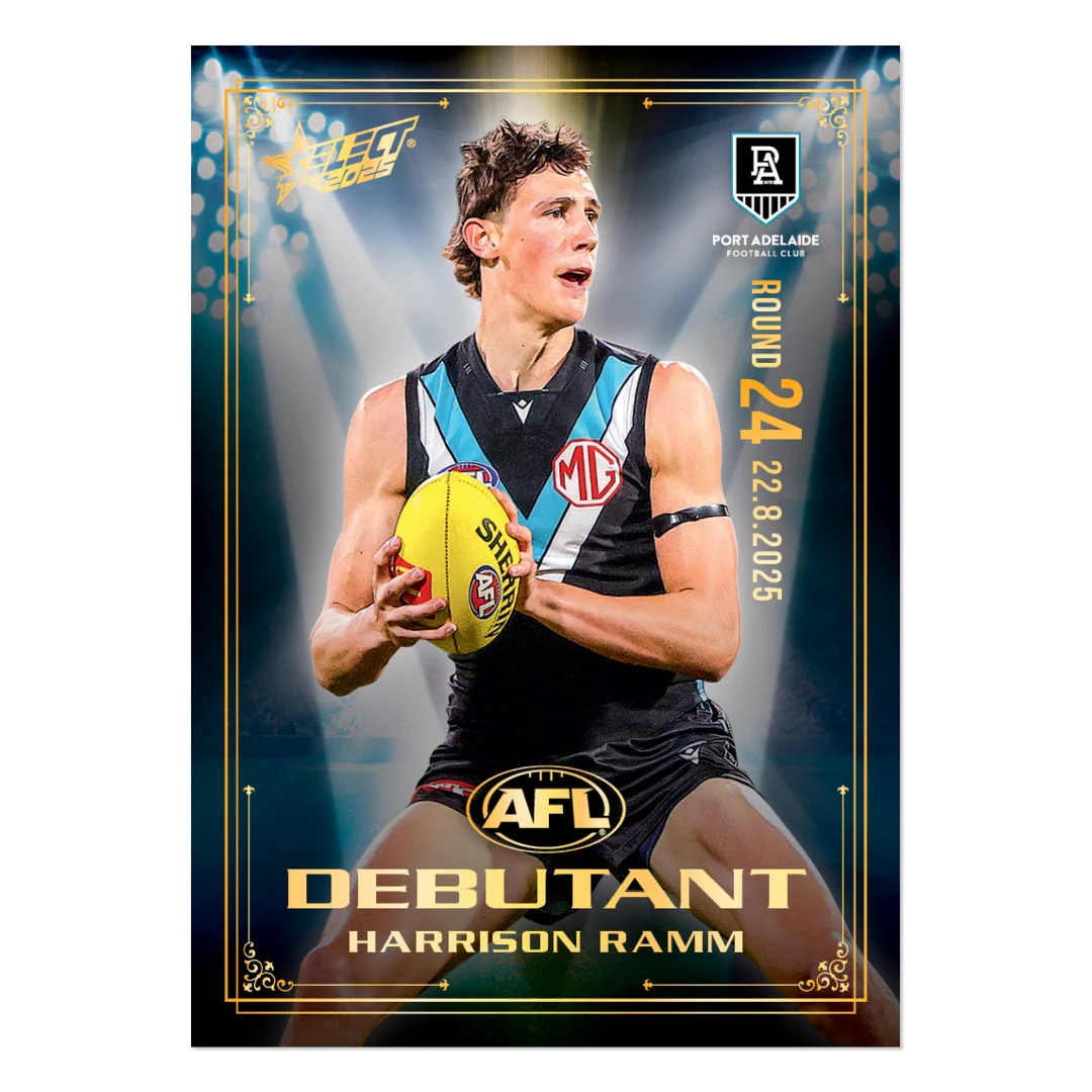 Official AFL 2025 Debutant Collector Cards - Image 100