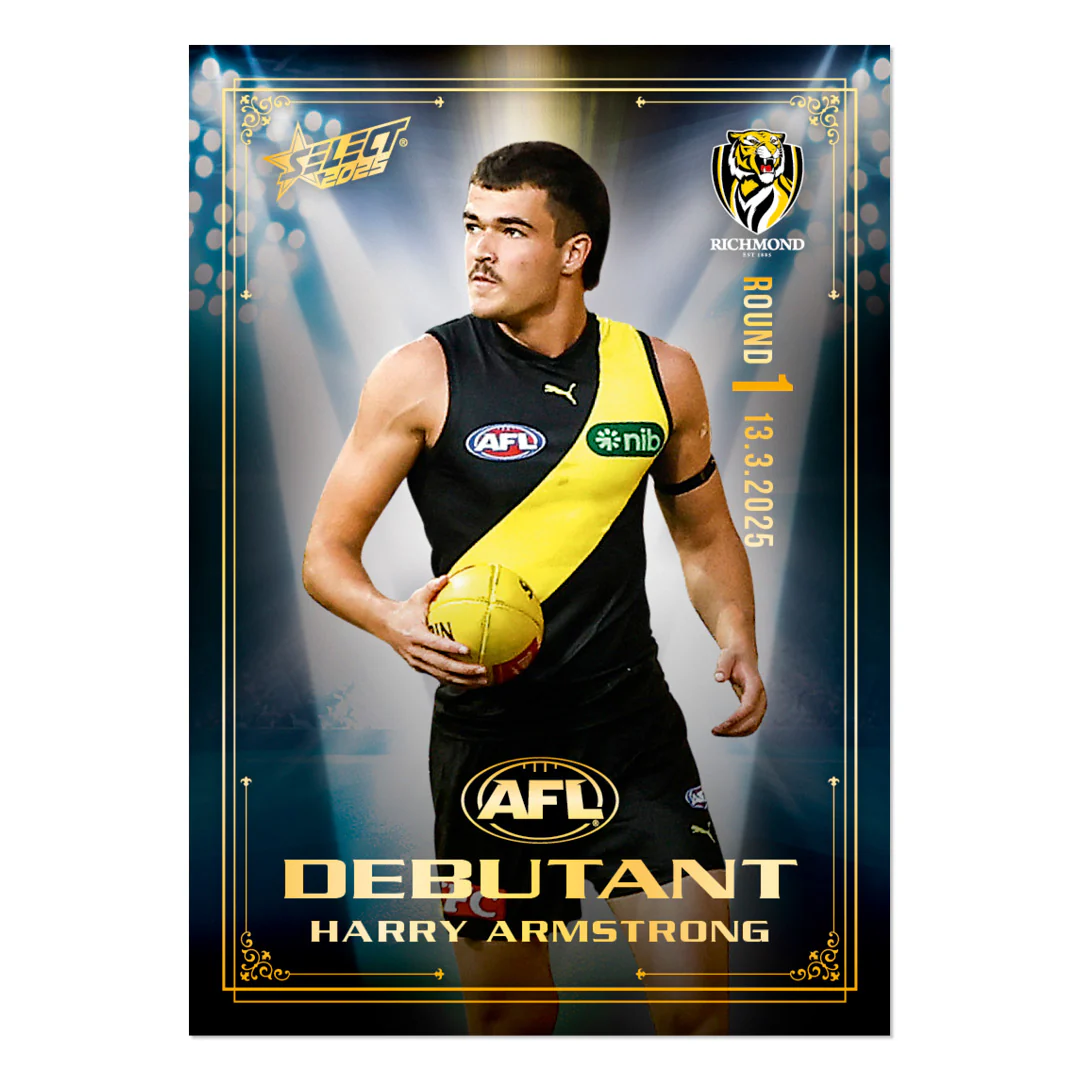 Official AFL 2025 Debutant Collector Cards - Image 11