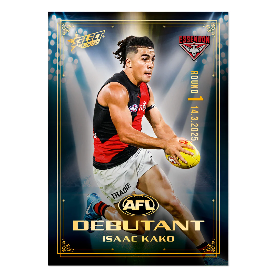 Official AFL 2025 Debutant Collector Cards - Image 15