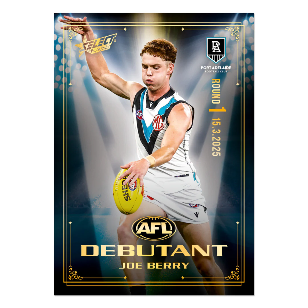 Official AFL 2025 Debutant Collector Cards - Image 16