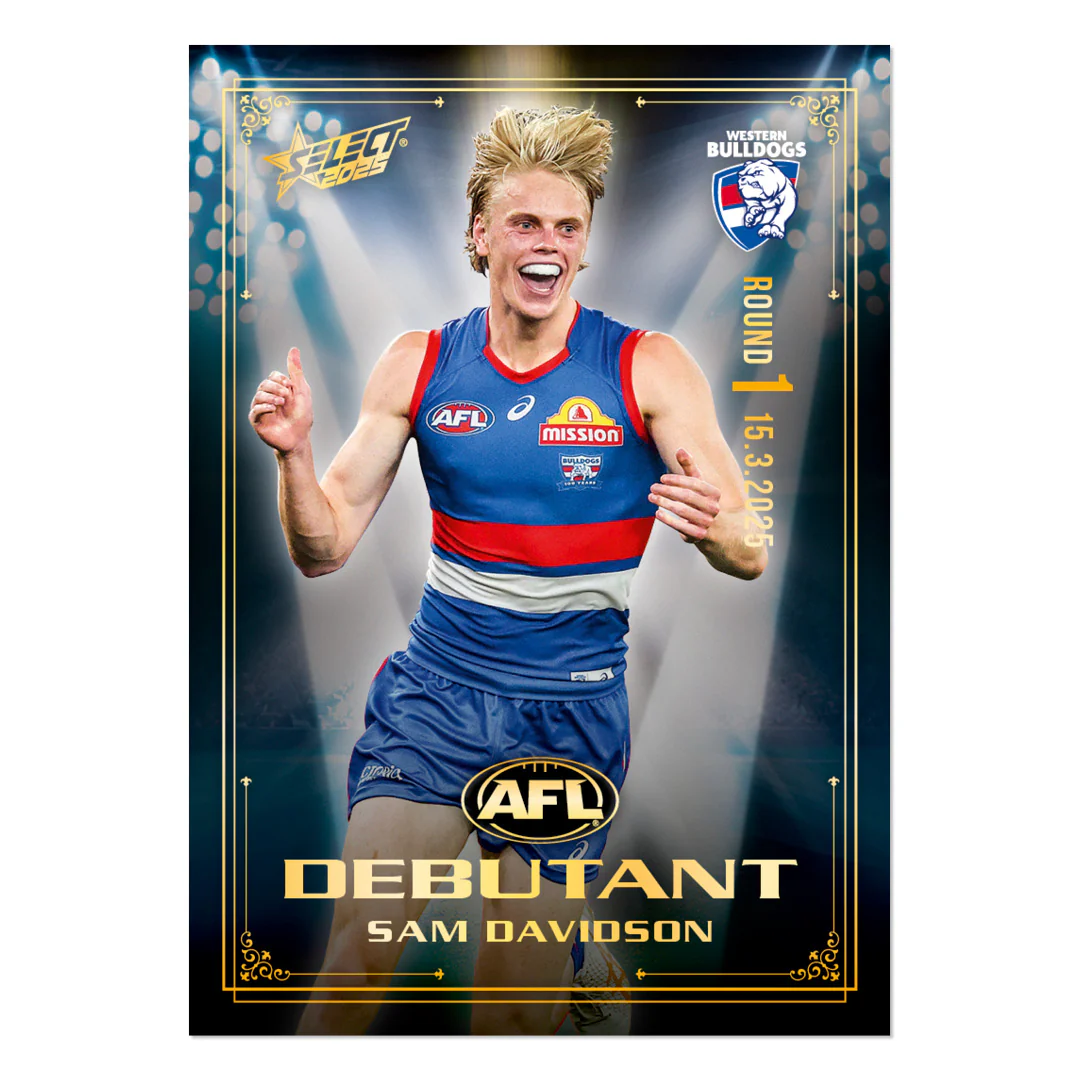 Official AFL 2025 Debutant Collector Cards - Image 17