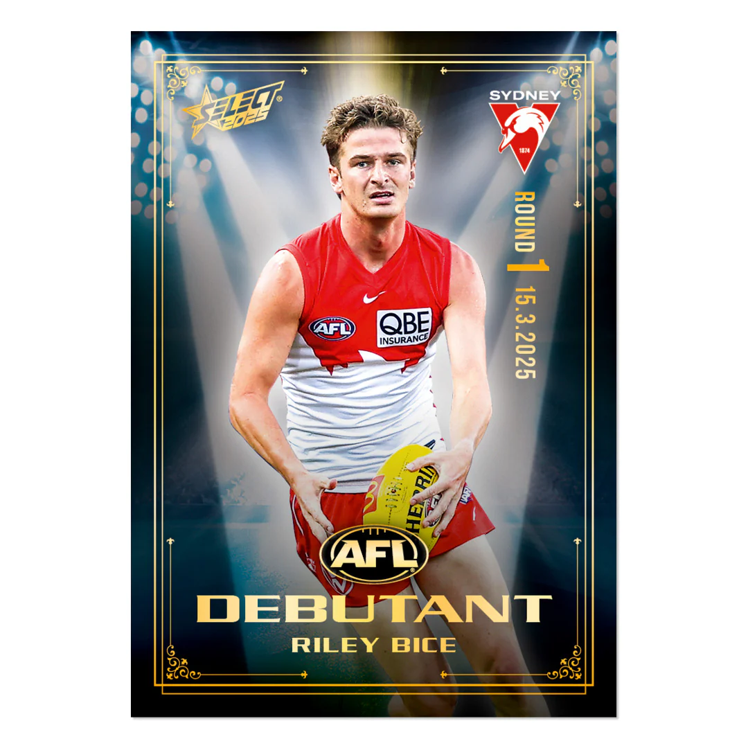Official AFL 2025 Debutant Collector Cards - Image 18
