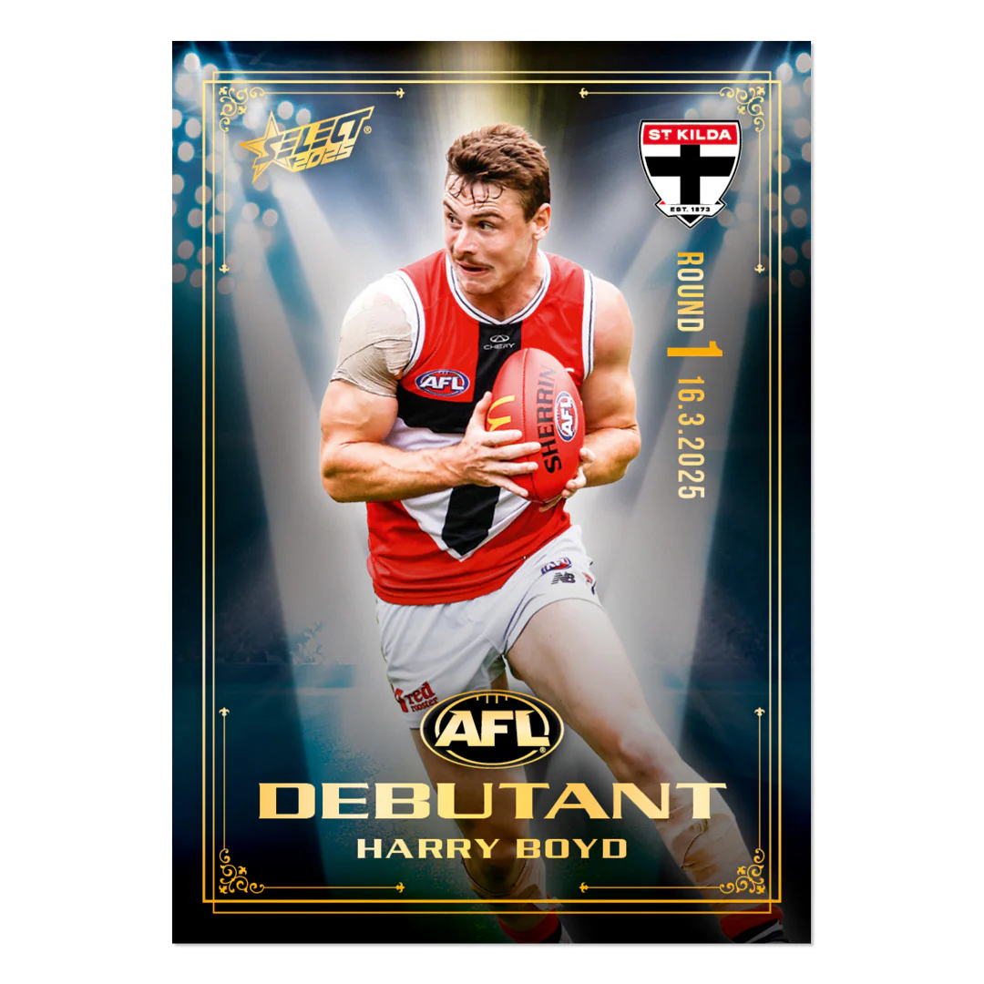 Official AFL 2025 Debutant Collector Cards - Image 21