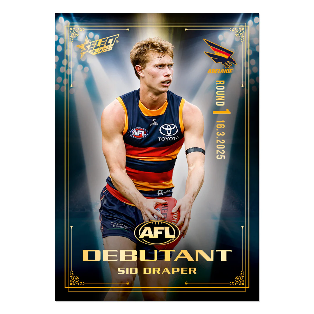 Official AFL 2025 Debutant Collector Cards - Image 23