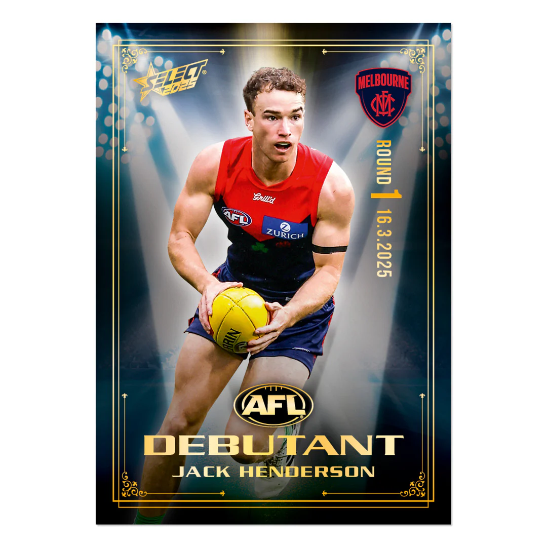Official AFL 2025 Debutant Collector Cards - Image 25