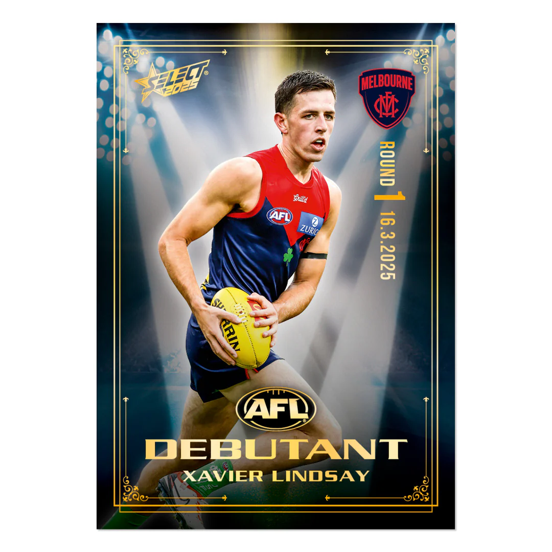 Official AFL 2025 Debutant Collector Cards - Image 30