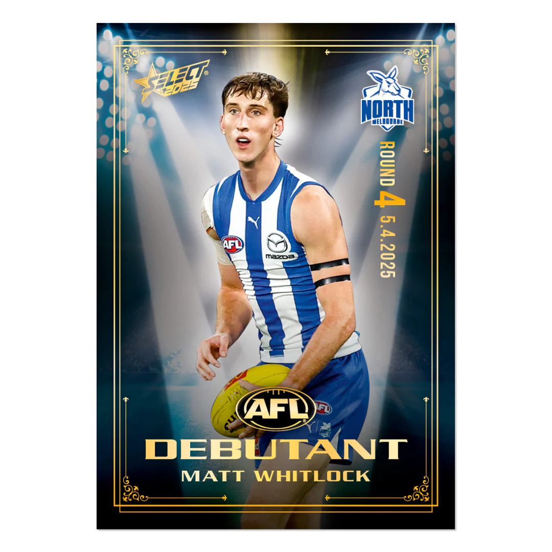 Official AFL 2025 Debutant Collector Cards - Image 38