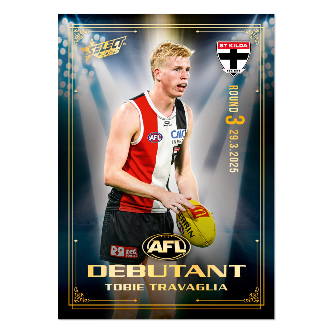 Official AFL 2025 Debutant Collector Cards - Image 39