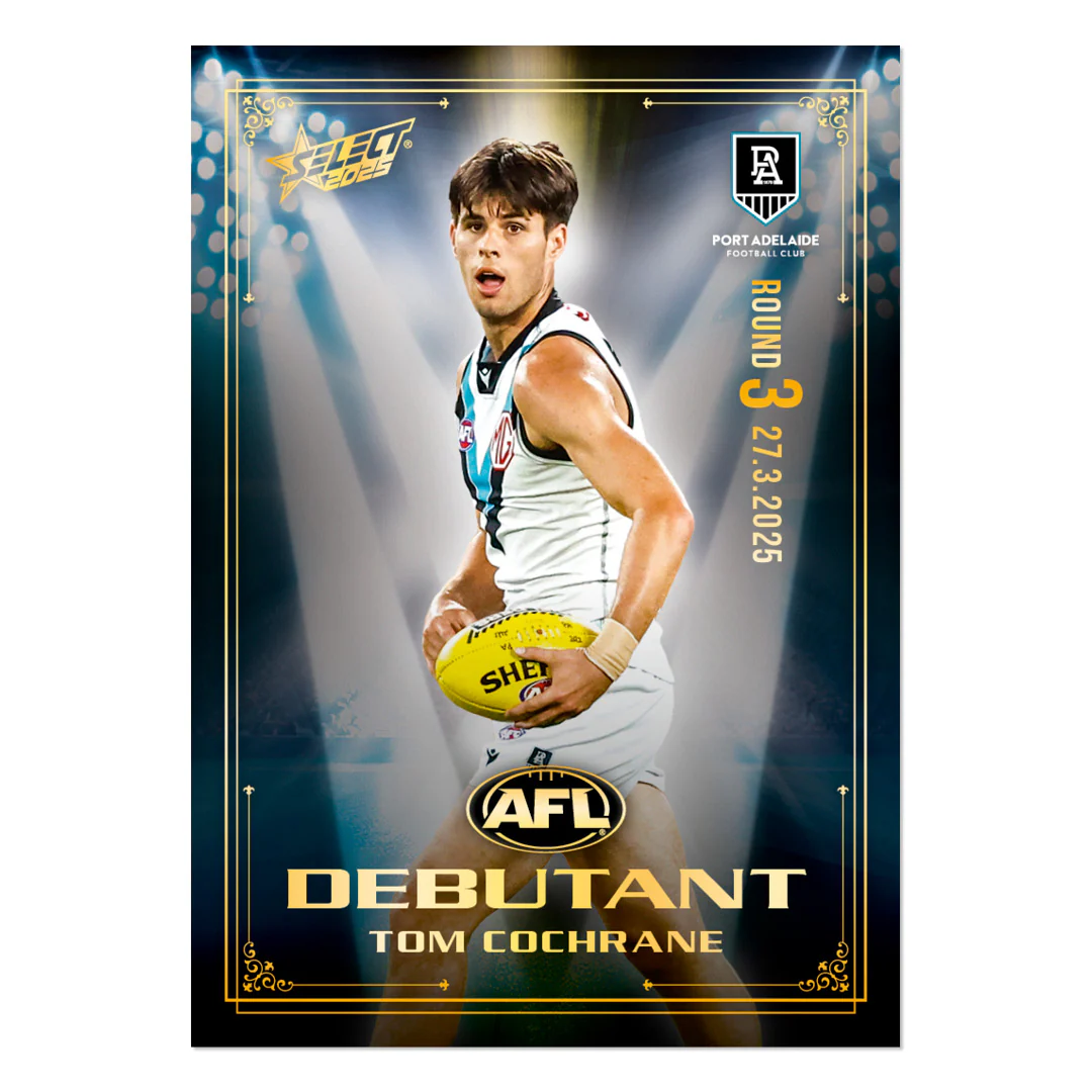 Official AFL 2025 Debutant Collector Cards - Image 40