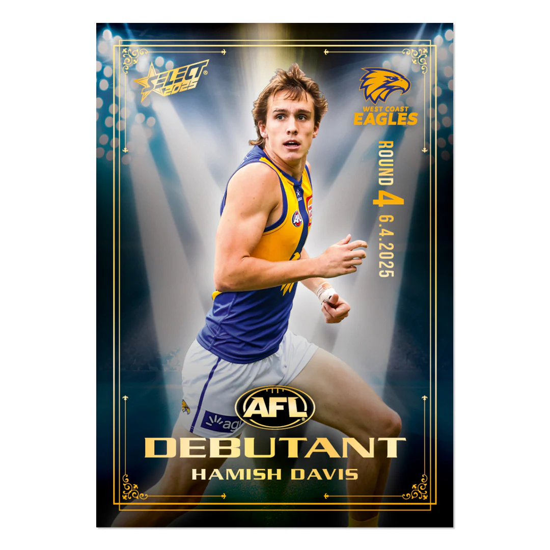 Official AFL 2025 Debutant Collector Cards - Image 44