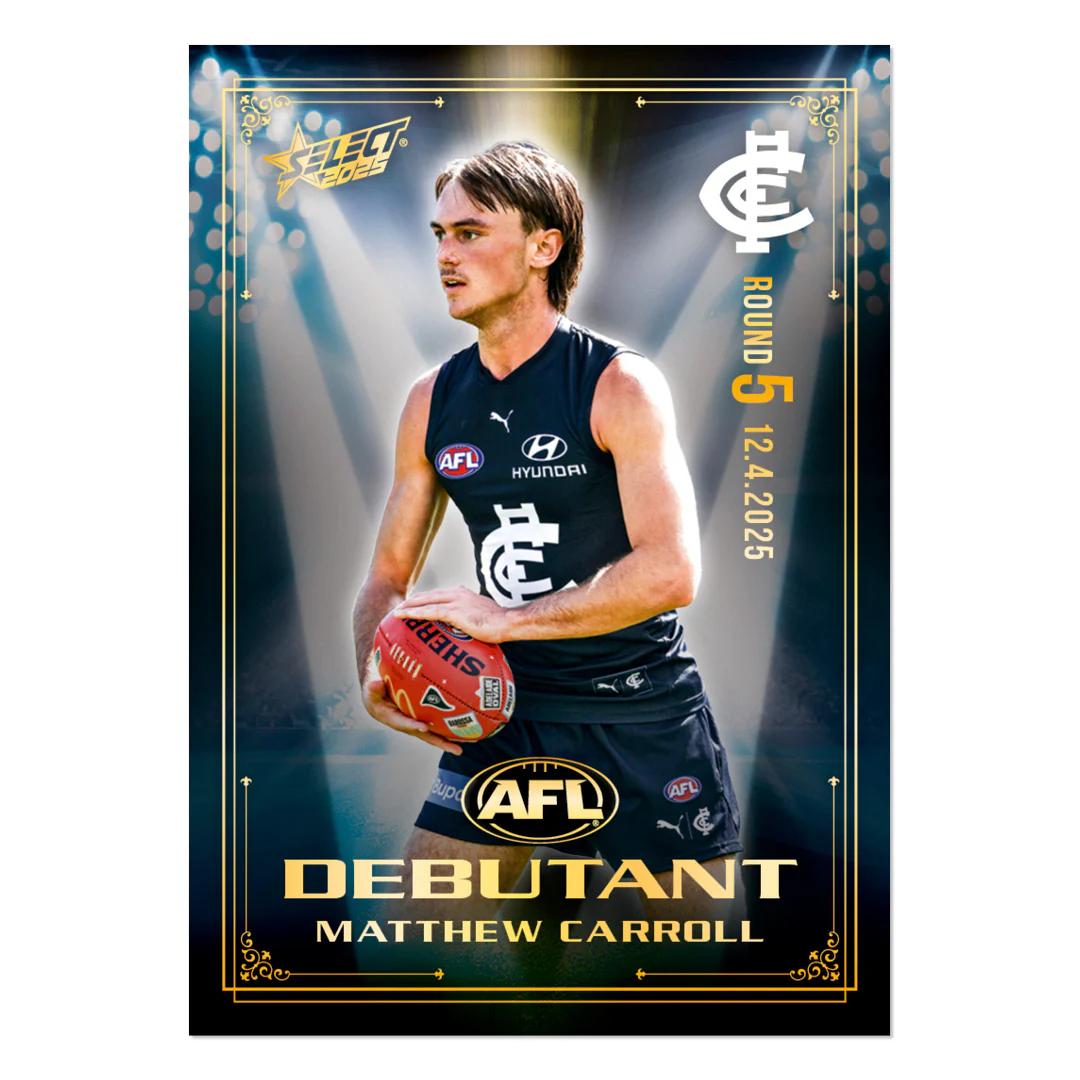 Official AFL 2025 Debutant Collector Cards - Image 46