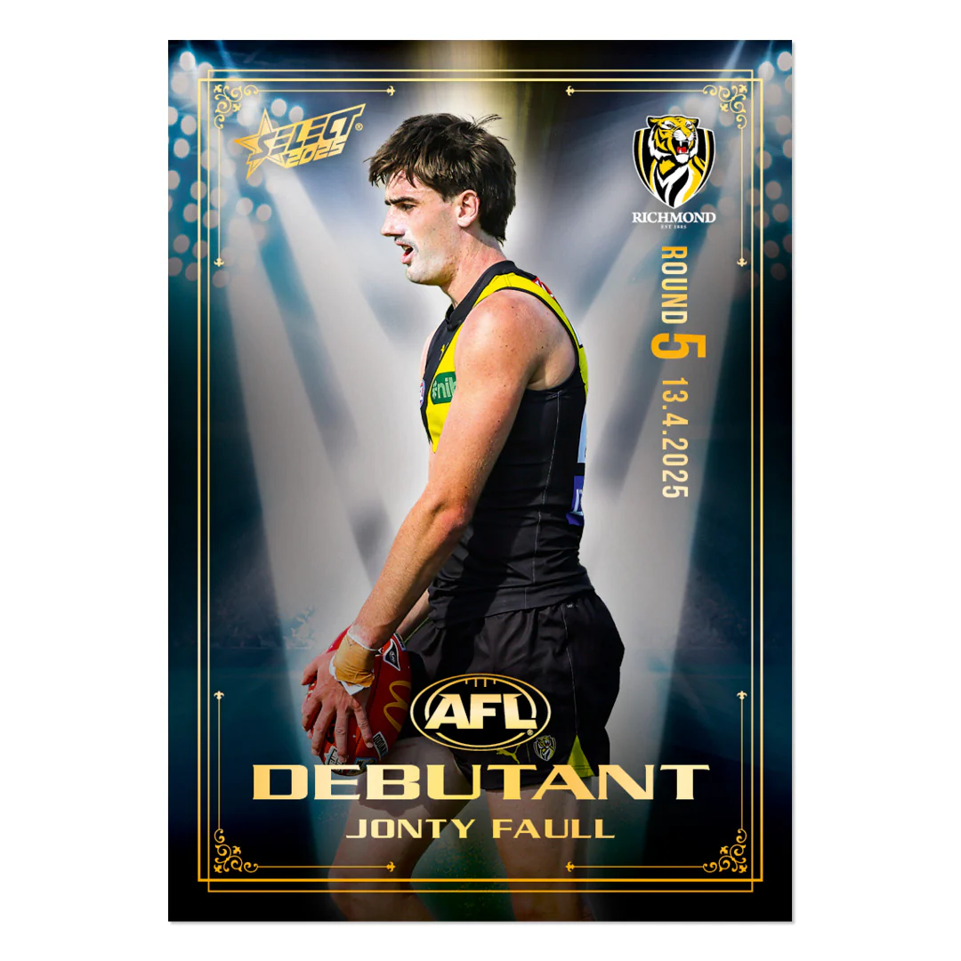 Official AFL 2025 Debutant Collector Cards - Image 47