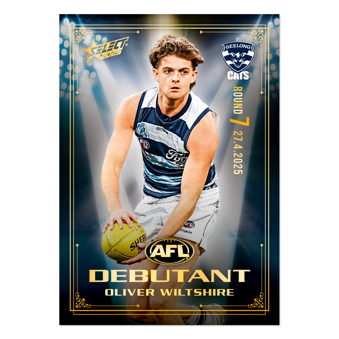 Official AFL 2025 Debutant Collector Cards - Image 51