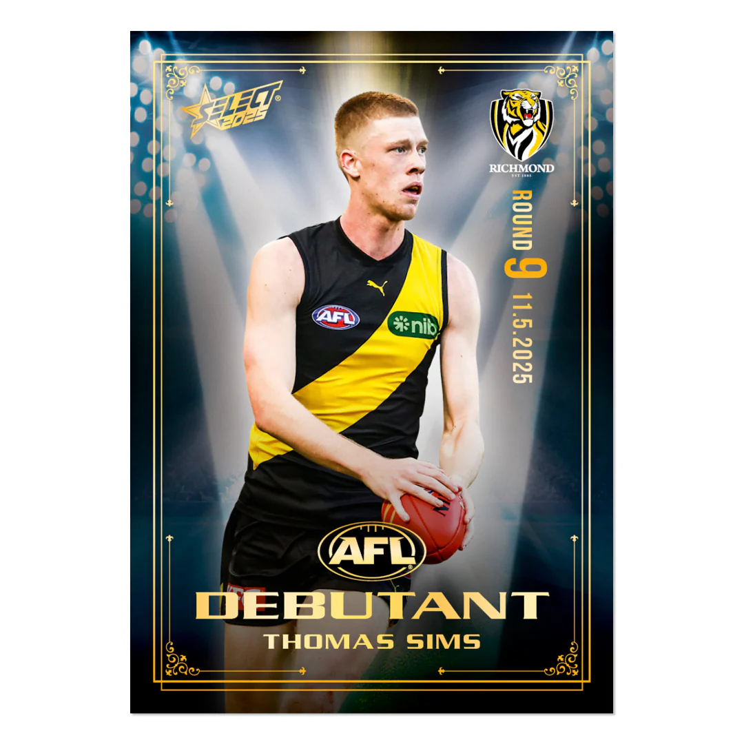 Official AFL 2025 Debutant Collector Cards - Image 58
