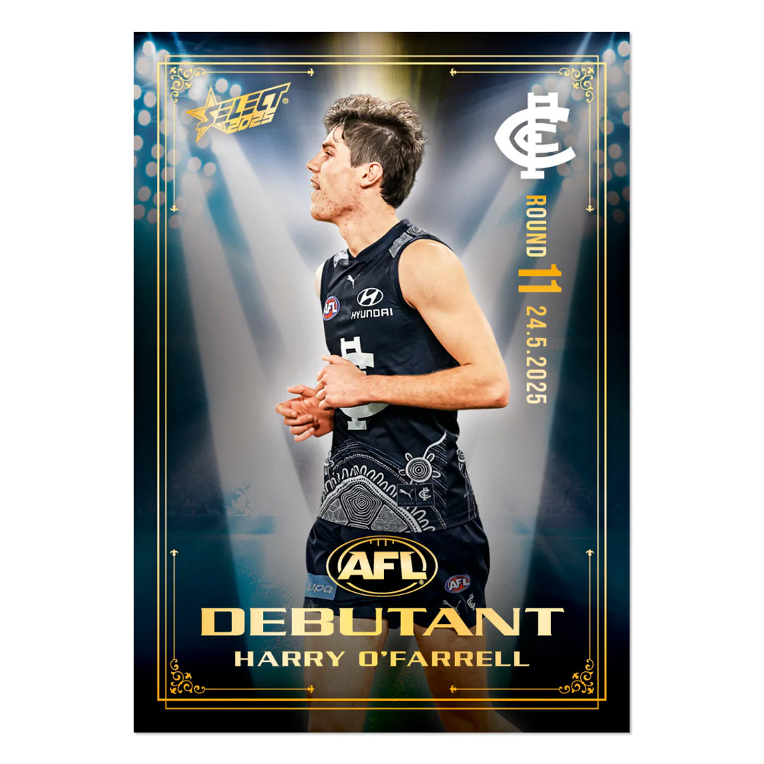 Official AFL 2025 Debutant Collector Cards - Image 61