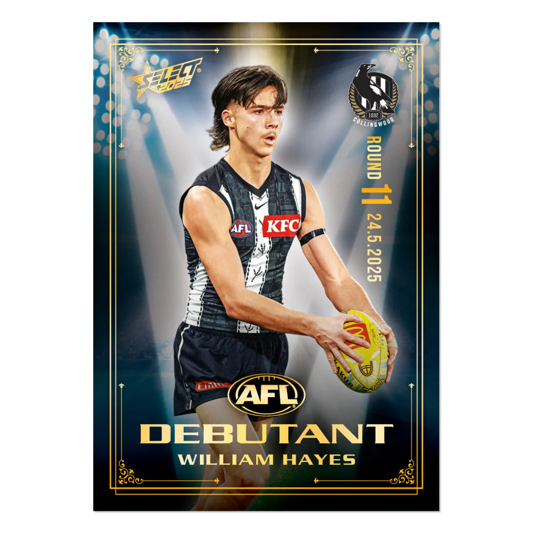 Official AFL 2025 Debutant Collector Cards - Image 62