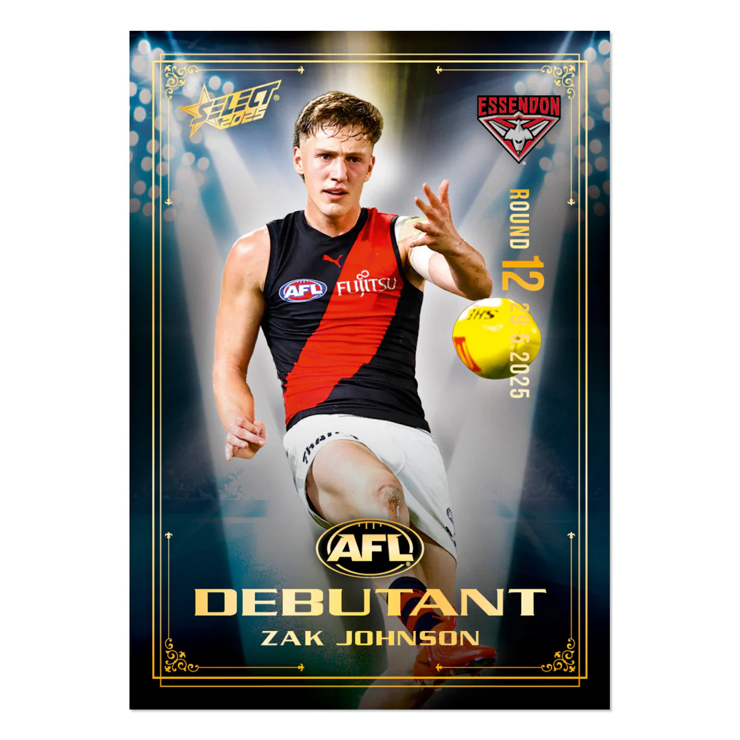 Official AFL 2025 Debutant Collector Cards - Image 64