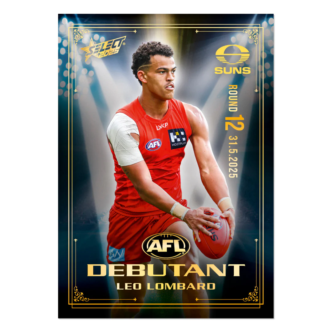 Official AFL 2025 Debutant Collector Cards - Image 65