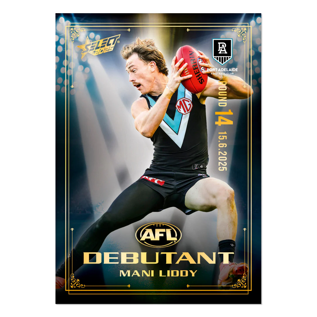 Official AFL 2025 Debutant Collector Cards - Image 72