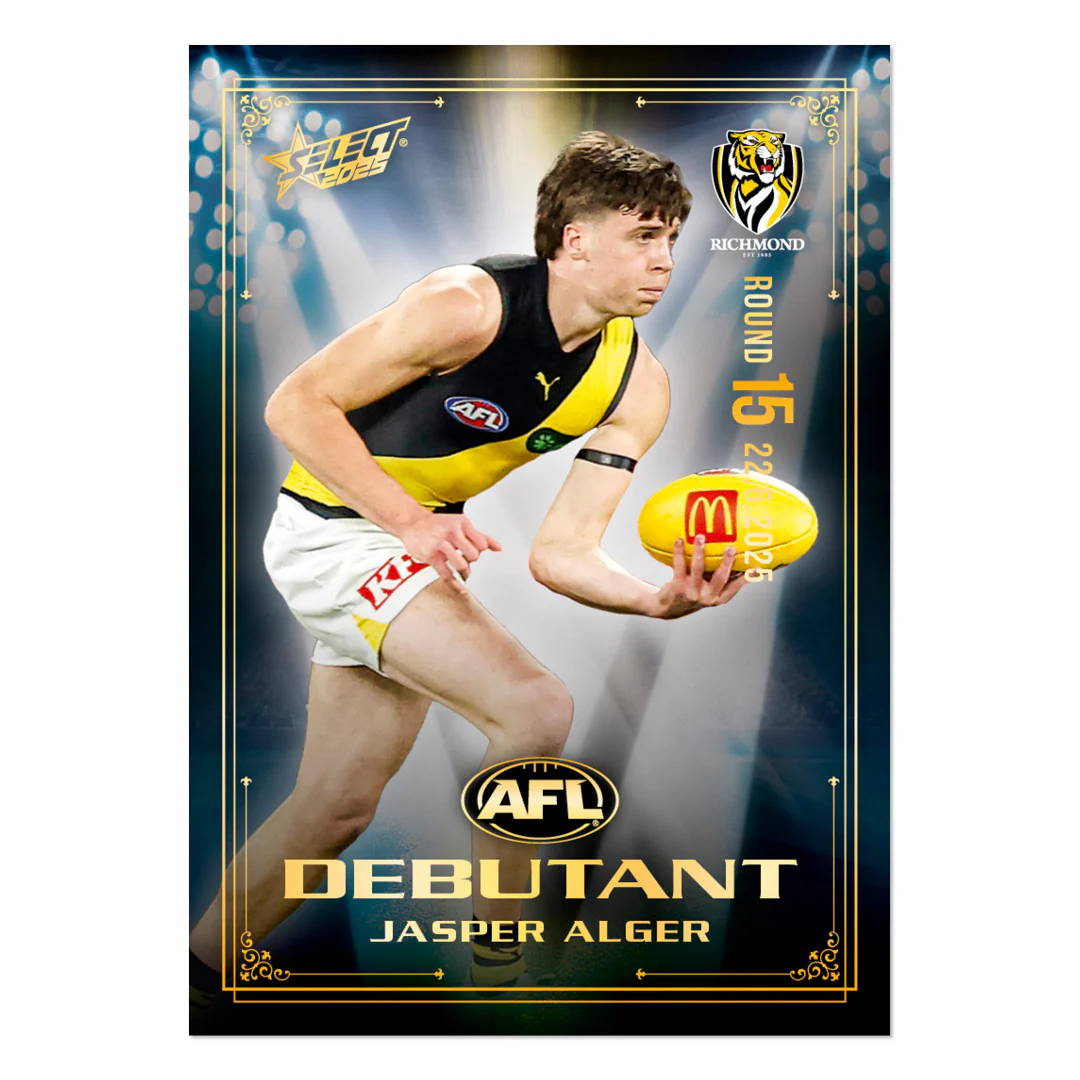 Official AFL 2025 Debutant Collector Cards - Image 76