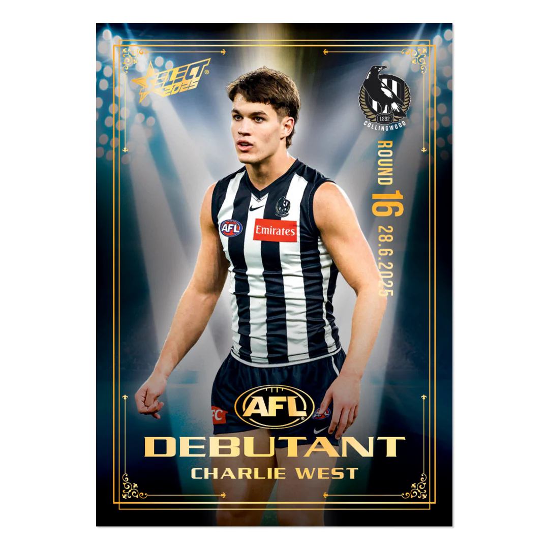 Official AFL 2025 Debutant Collector Cards - Image 77