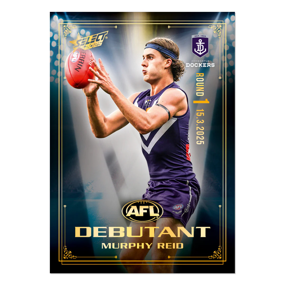 Official AFL 2025 Debutant Collector Cards - Image 8