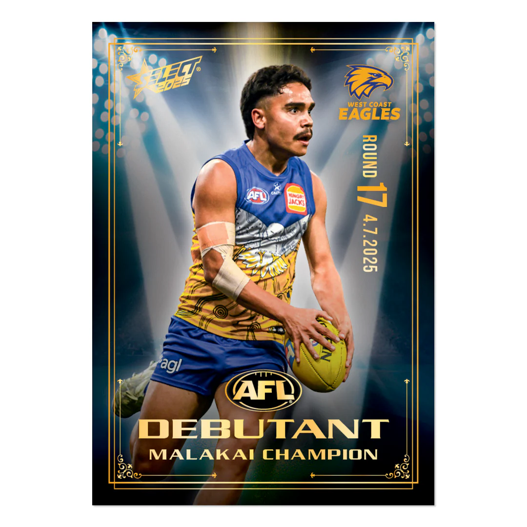 Official AFL 2025 Debutant Collector Cards - Image 80