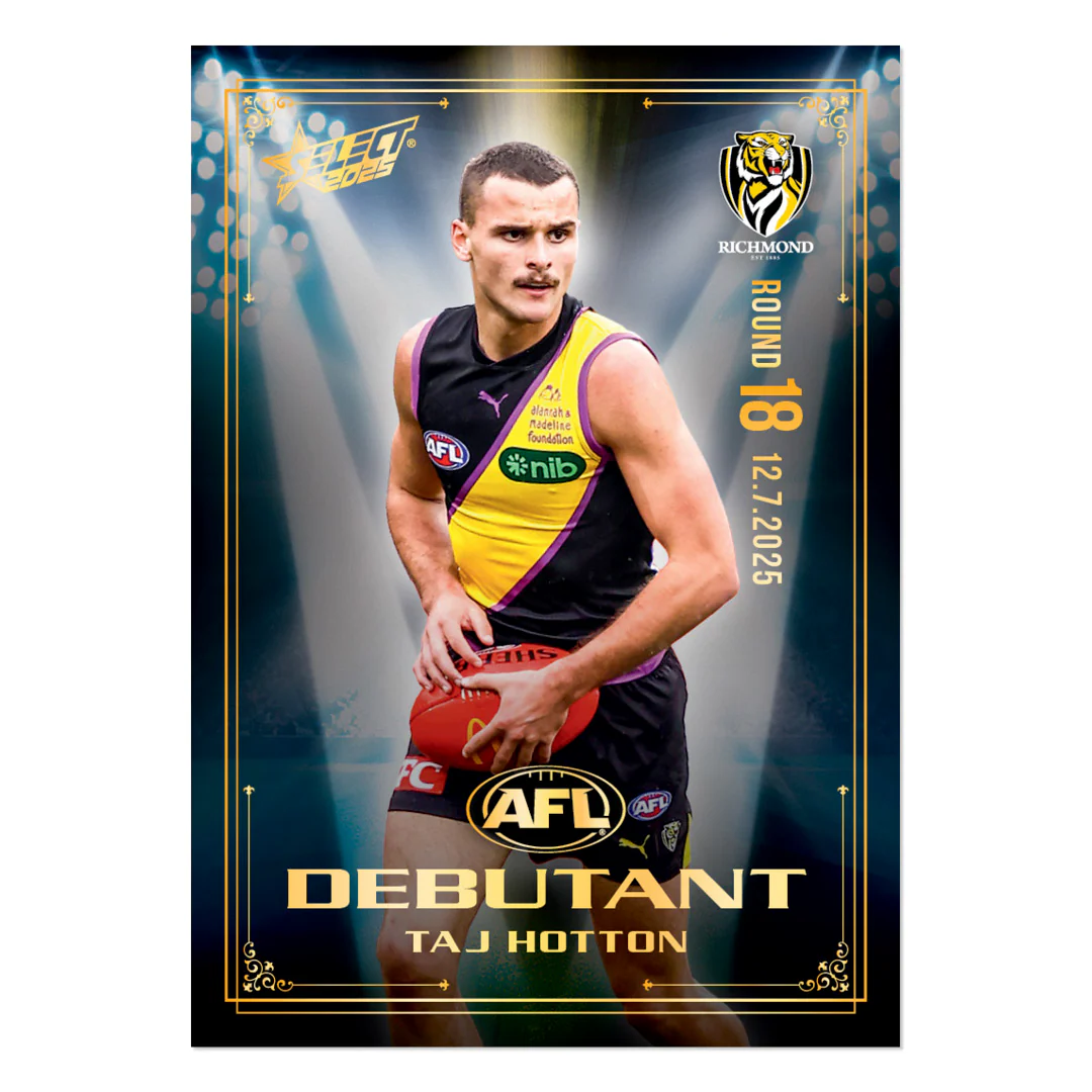 Official AFL 2025 Debutant Collector Cards - Image 83