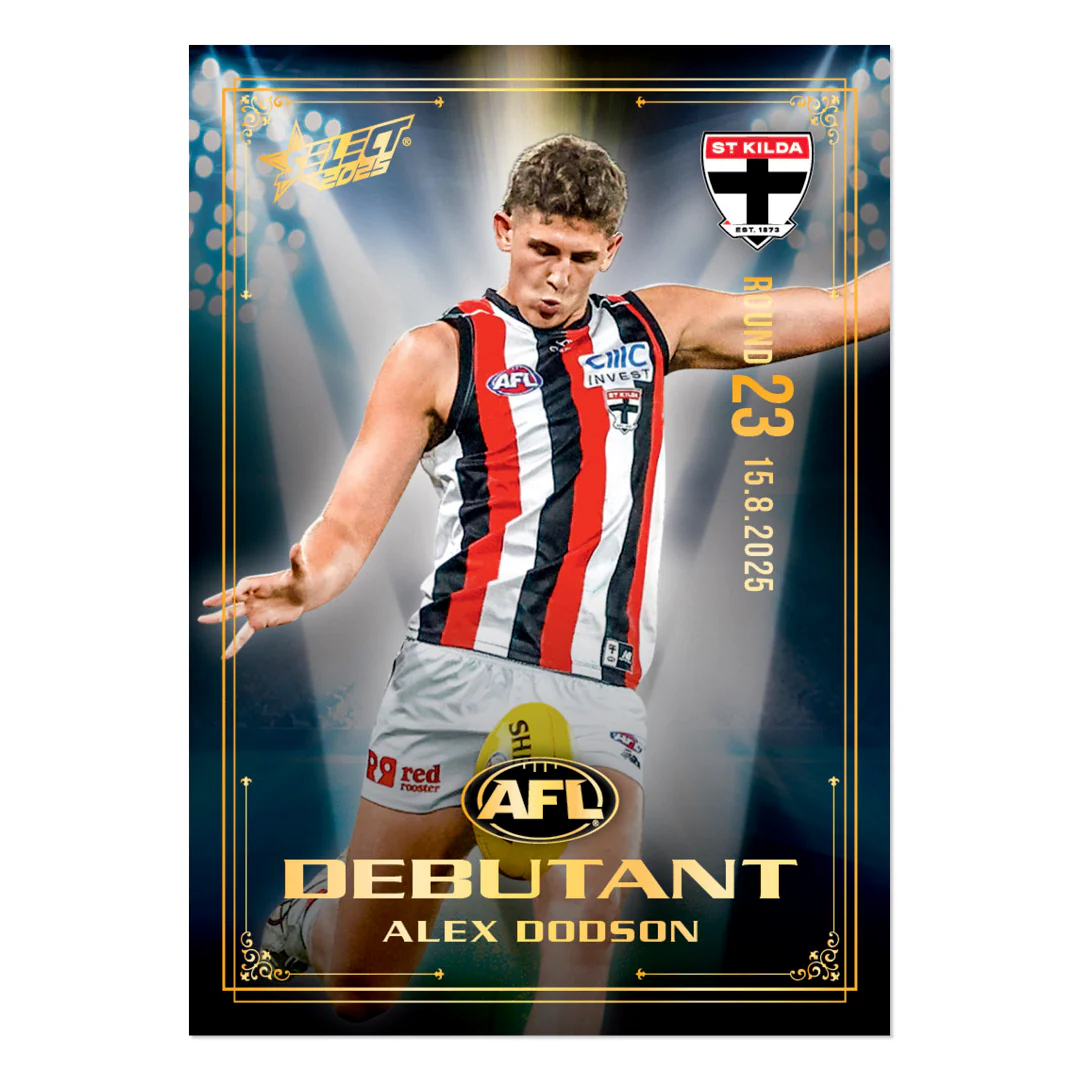 Official AFL 2025 Debutant Collector Cards - Image 96