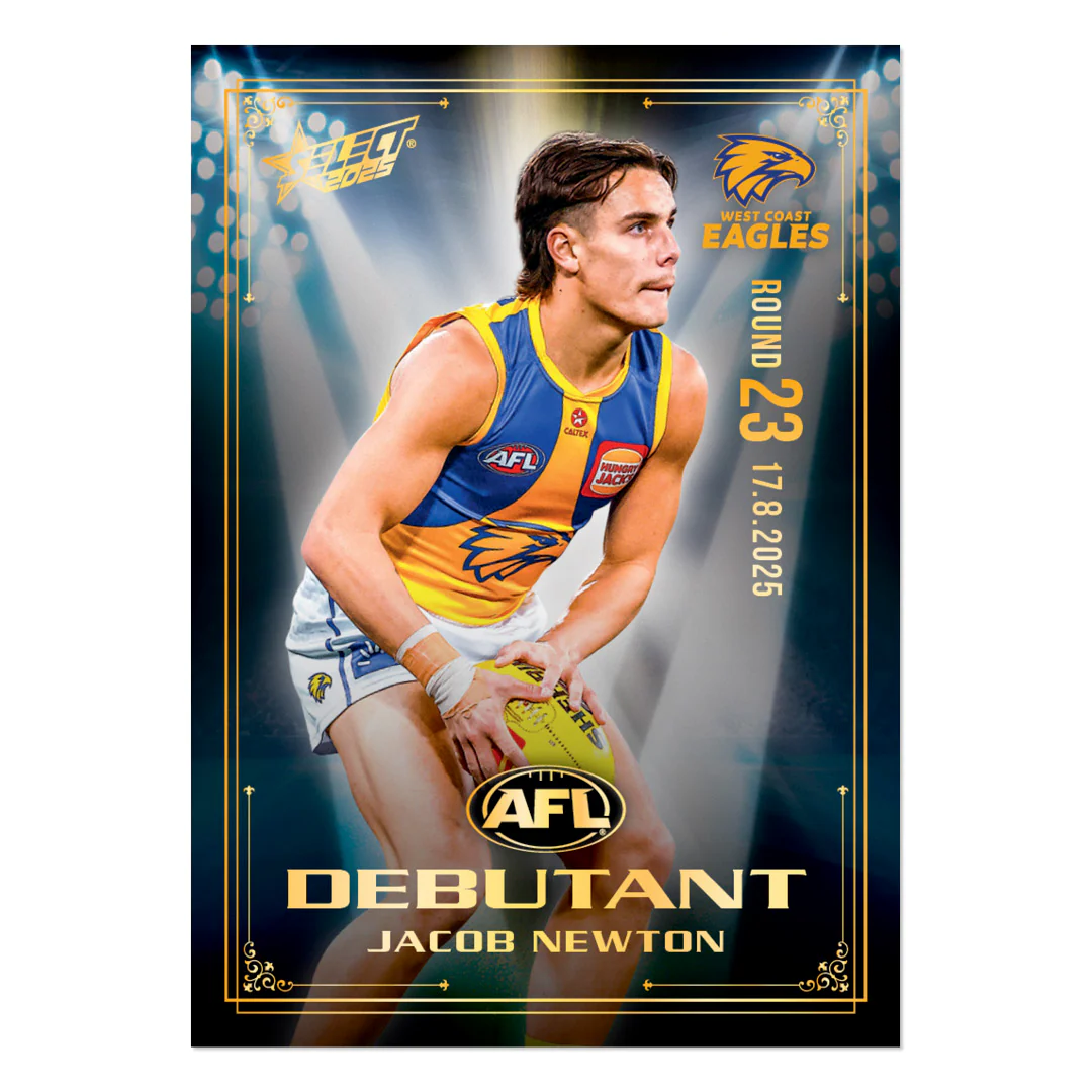 Official AFL 2025 Debutant Collector Cards - Image 99
