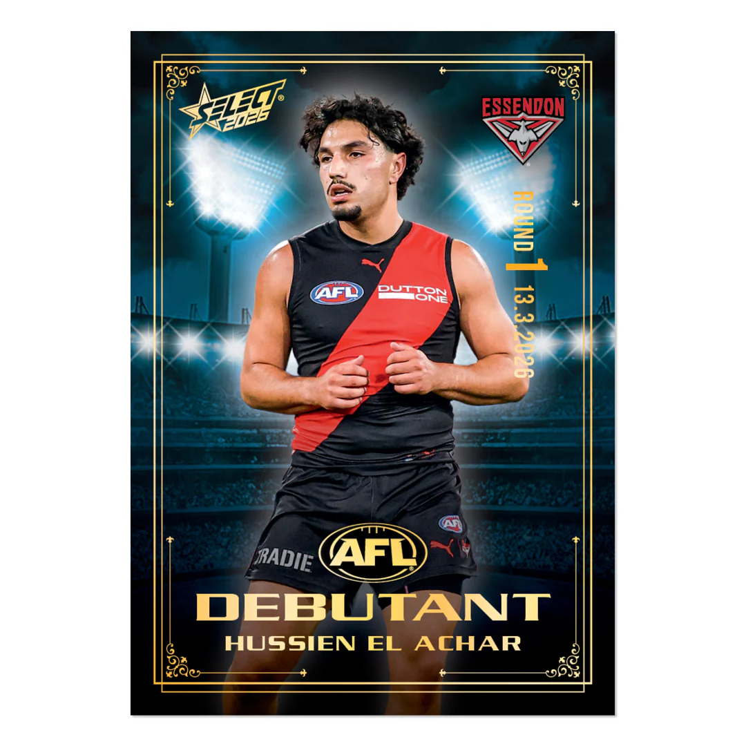 Official AFL 2026 Debutant Collector Cards - Image 20