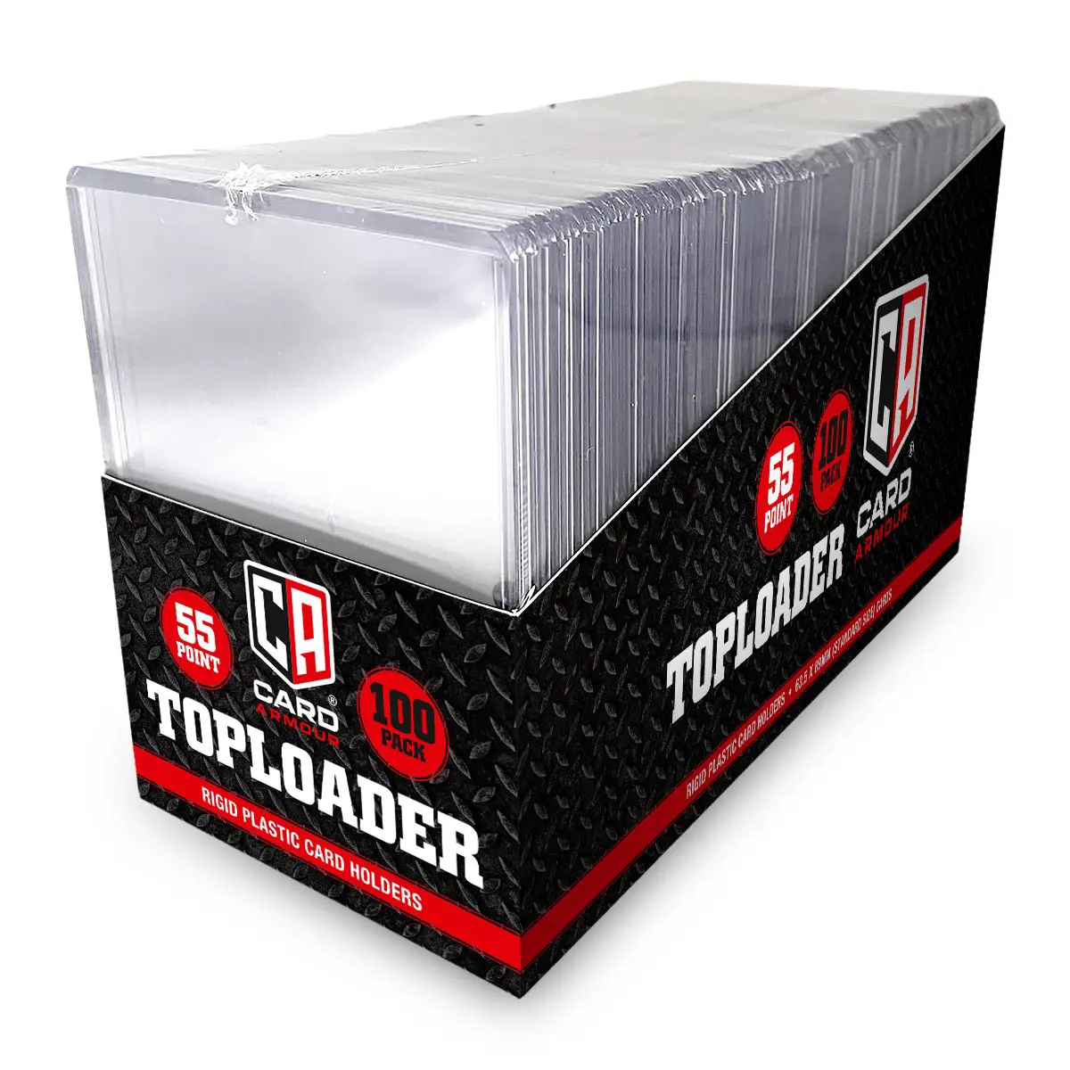 Card Armour 55pt Top Loaders - 100 pack