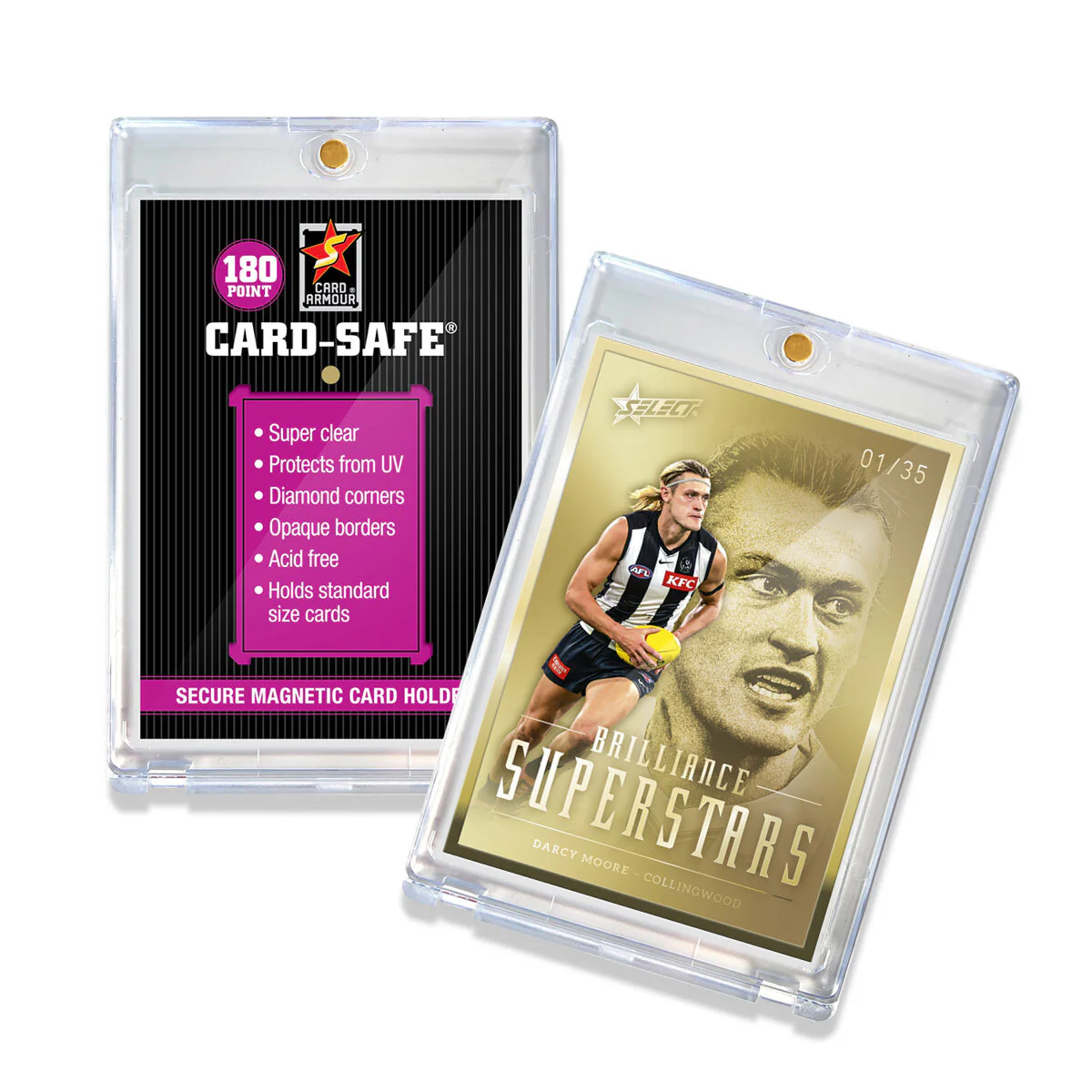 Card Armour 180pt Magnetic Card Holders (Box of 20) - Image 3